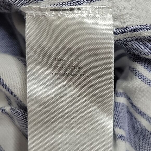 Madewell Central Shirt in Shea Stripe blue/white - Picture 4 of 5